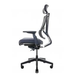 Кресло Falto G2-PRO GTP11KAL/BK-BK (каркас черный,  спинка черная, сидение черное)