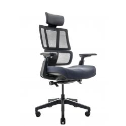 Кресло Falto G2-PRO GTP11KAL/BK-BK (каркас черный,  спинка черная, сидение черное)