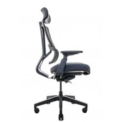 Кресло Falto G2-PRO GTP11KAL/BK-BK (каркас черный,  спинка черная, сидение черное)