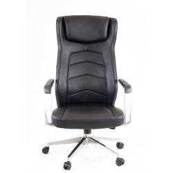 Кресло Everprof Parlament Кожа Черный