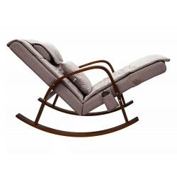 Массажное кресло качалка FUJIMO F2002 МСX Time2Chill Latte (Tailor 3) Вишня