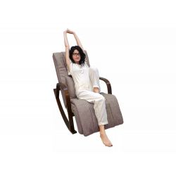 Массажное кресло качалка FUJIMO F2002 МСX Time2Chill Latte (Tailor 3) Вишня