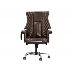 Офисное массажное кресло EGO President EG1005 Шоколад (Арпатек)